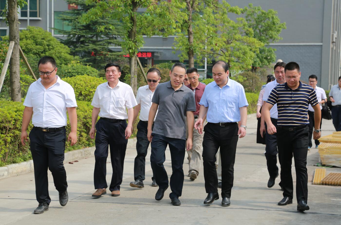 2018年7月，市委常委副市長(cháng)朱健一行蒞臨公司指導.JPG